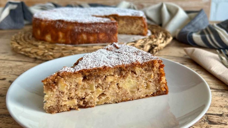 Pastel de Manzana Asada con Pumpkin Spice
