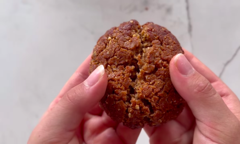 Cookies de plátano y cacahuete