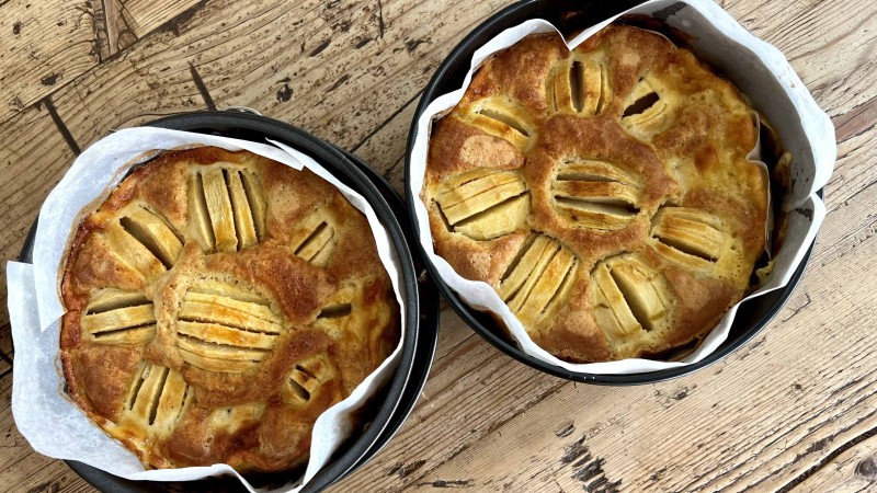 Tarta de manzana alsaciana