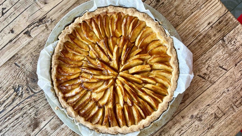 Tarta Frangipane con Fruta de Temporada